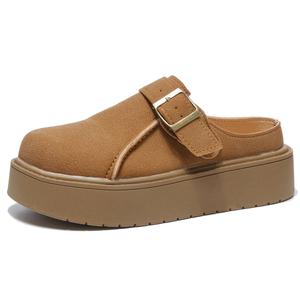 Скользостойкие износостойкие закрытые тапочки Women's Komanic, желтый