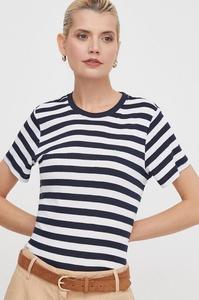 Хлопковая футболка JINX Pepe Jeans, темно-синий