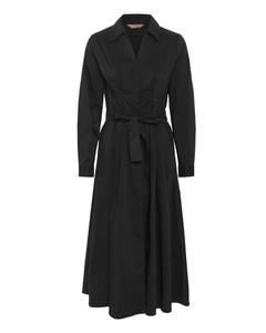 CULTURE Платье-рубашка 'Elna' в черном цвете