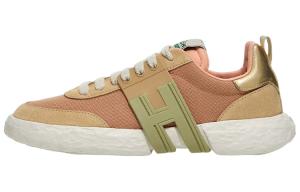 HOGAN 3R Низкие повседневные туфли женские розово-бежевые