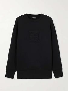 Джемпер Alto с тиснением Anine Bing, черный