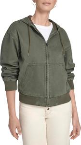 Женская куртка-бомбер Levi's с капюшоном, оливковый