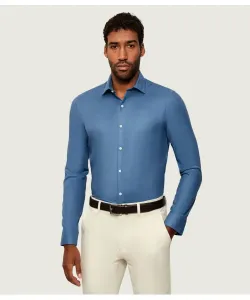 Рубашка Slim fit Calvin Klein, синий