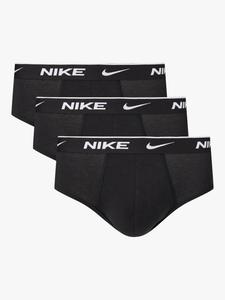 Хлопковые стрейчевые трусики-хипстеры Nike, Pack of 3, Black