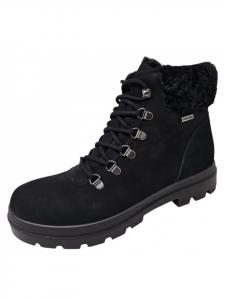 Ботинки на шнуровке черного цвета Imac