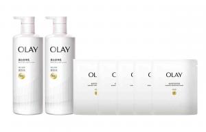 Осветляющие сыворотки лосьоны для тела наборы для ухода увлажняющий эффект 2 260г+6г Olay