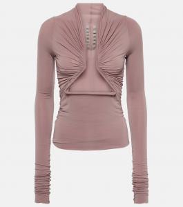 Верх с вырезом Rick Owens, розовый