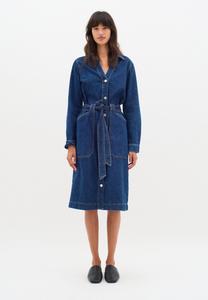 Платье из денима SALONE LIVA InWear, темно-синий деним