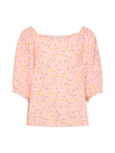 Блуза Edited RIXA, розовый