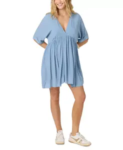 Мини-платье из ткани с жаккардовым узором Rosemary Essential для девушек O'Neill, синий