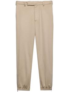 Кашемировые спортивные брюки Prada, нейтральный цвет