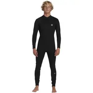 Неопреновый костюм с длинными рукавами и молнией на спине Billabong Foil 3/2 mm, черный