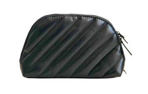 SAINT LAURENT Двойная косметичка Black с несколькими отделениями