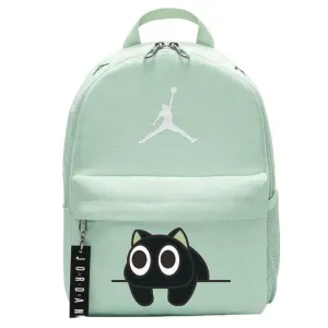 Jordan Полиэстеровый рюкзак унисекс зеленый, Kitten