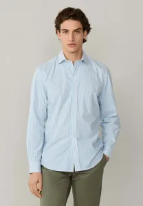 Рубашка clsp пастельных тонов из фактурной ткани Façonnable, Blue