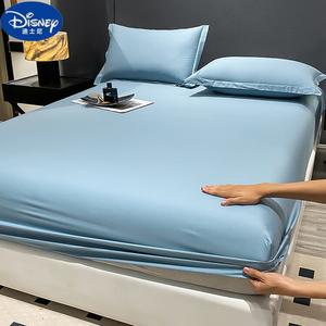 Disney Простыня на резинке для матраса 150х190 см, высота борта 10-25 см, цвет Light Blue