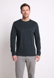Топ Street One MEN Long sleeved top, Blau/Dark Blue