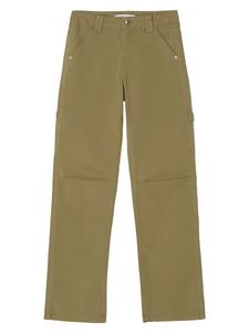 Свободные брюки Bershka, оливковый