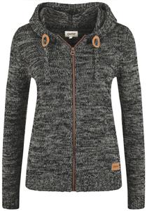 Вязаный кардиган Oxmo Philadelphia, темно-серый