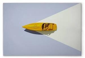 Картина на холсте A.S. Création Key West 2 цвет violettweissgelb