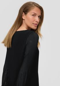 Дневное платье MIT PUFFÄRMELN s.Oliver BLACK LABEL, черный