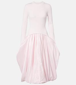 Платье миди Kenlie с ребристым трикотажем Simkhai, Pink