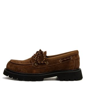 Винтажные кожаные туфли, классические лоферы, повседневная обувь для мужчин 1997K, Dark Brown