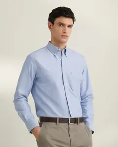 Мужская спортивная рубашка с длинным рукавом Emidio Tucci, темно-синий