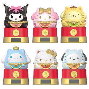 Sanrio Fortune Cat Collection Light Up Joy Mystery Boxes Одиночная Mystery Box/Полный набор 6 шт MOETCH