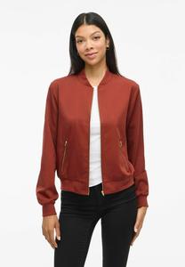 Толстовка VILA Zip-up sweatshirt, Burnt Henna/Ochre