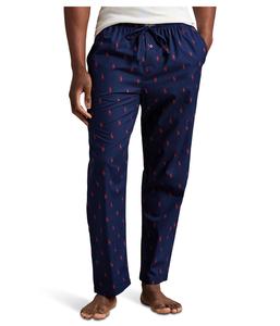 Пижамные брюки Polo Ralph Lauren AOPP Woven PJ Pants, цвет Cruise Navy
