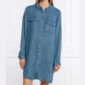 Платье из тенселя Superdry, синий