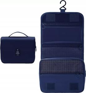 Косметичка Подвесной органайзер Расширяемая большая вместимость Темно-синий Xl Korbi
