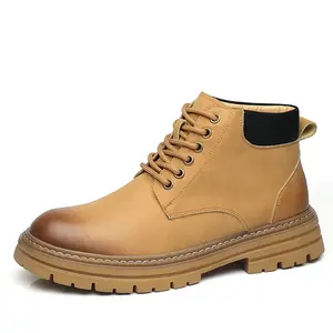 Короткие ботинки Martin мужские Shanpijiang, коричневый