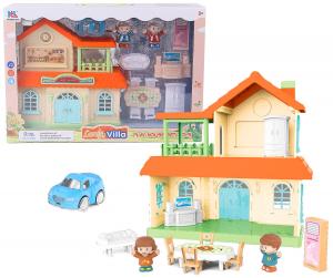 Кукольный Дом Вилла С Аксессуарами Игрушка Для Детей Trifox