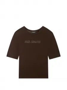Топ с логотипом Axel Arigato, коричневый