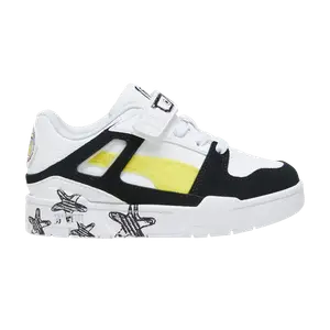 Кроссовки SpongeBob SquarePants x Slipstream Little Kids Glasses' Puma, белый