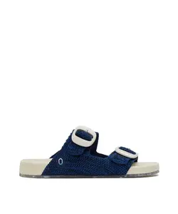 Унисекс сандалии из переработанных материалов Castell Menorca, темно-синий