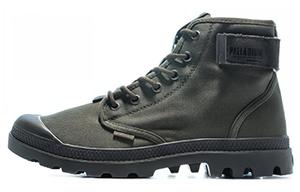 Pampa Canvas Shoes Men High-top Army Green Palladium