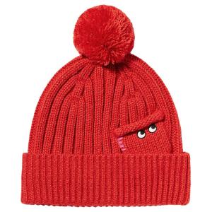 UNIQLO Акриловая вязаная шапка унисекс разноцветная, Red