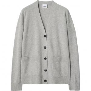 Кашемировый свитер Women's Burberry, светло-серый