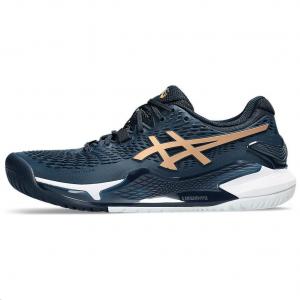 Теннисная обувь Asics Gel-Resolution 9 Женская, Blue, gold, white