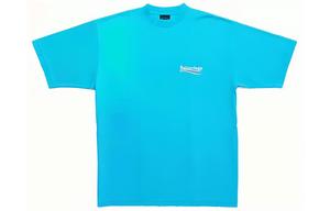 Мужская футболка Balenciaga, синий