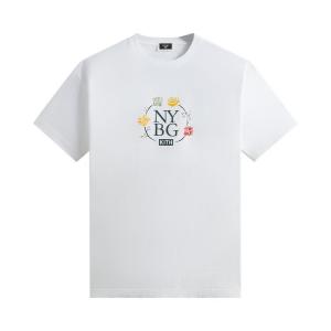 Футболка Kith x New York Botanical Garden Logo Vintage 'White', белый