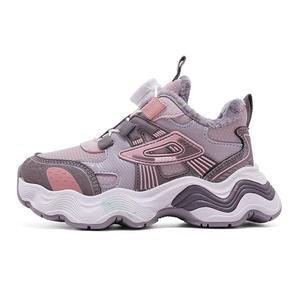 Легкие утепленные повседневные детские кроссовки Kids' с амортизацией BOBDOG, фиолетовый