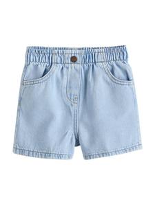 Next Джинсовые шорты свободного кроя в светло-голубом цвете