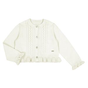 Толстовка Mayoral mit Rüschensaum, кремовый