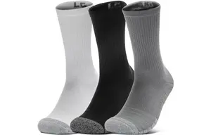 Носки до колена унисекс Under Armour, цвет 3 double packs (black + gray + white)