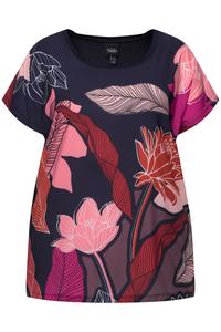 Футболка Ulla Popken Shirt, морской синий