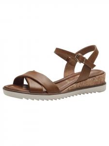 Tamaris Сандалии коньячного цвета